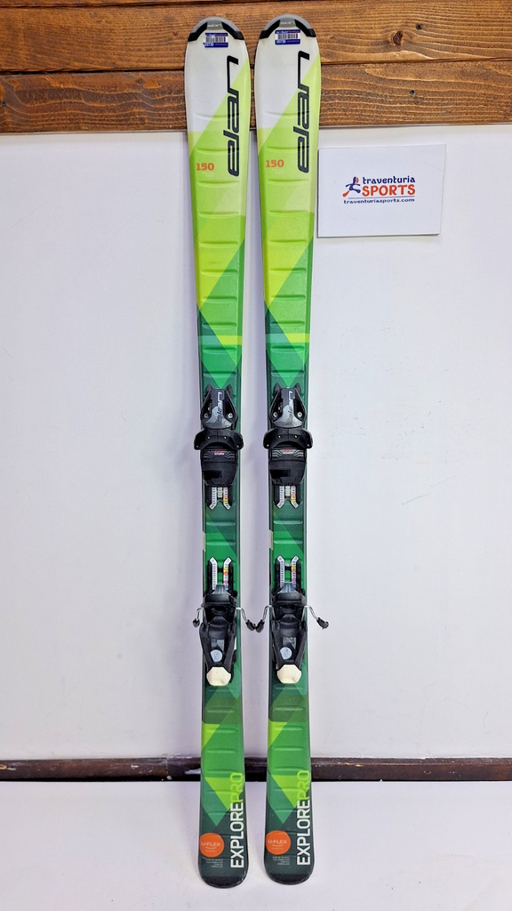 Elan Explore Pro QS 150  Ski + Elan 7.5 Bindings Winter Sport Fun Snow