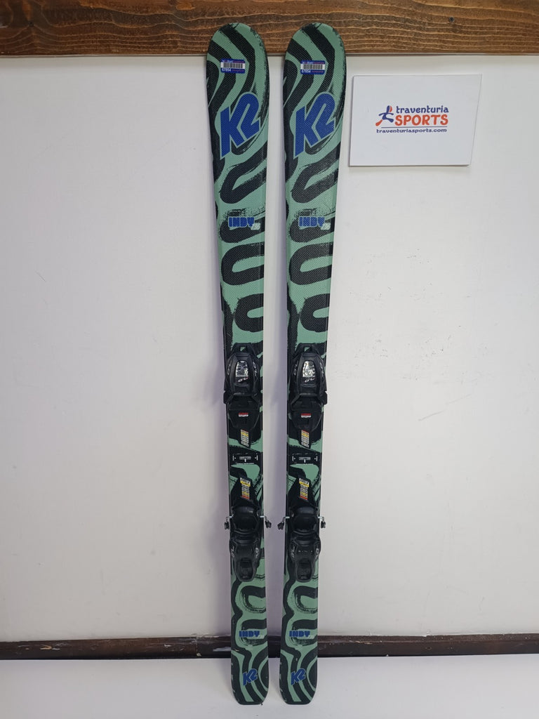 Sci K2 Indy 136cm + attacchi Marker 7 Sport Invernali