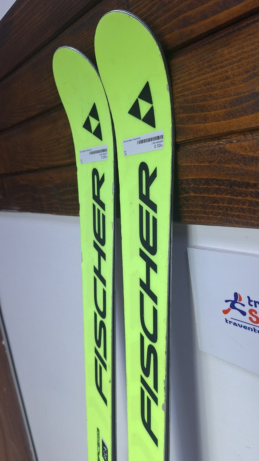 Sci Fischer RC4 WC GS 158 cm + Attacchi Fischer Z13 Sport invernali Divertimento sulla neve