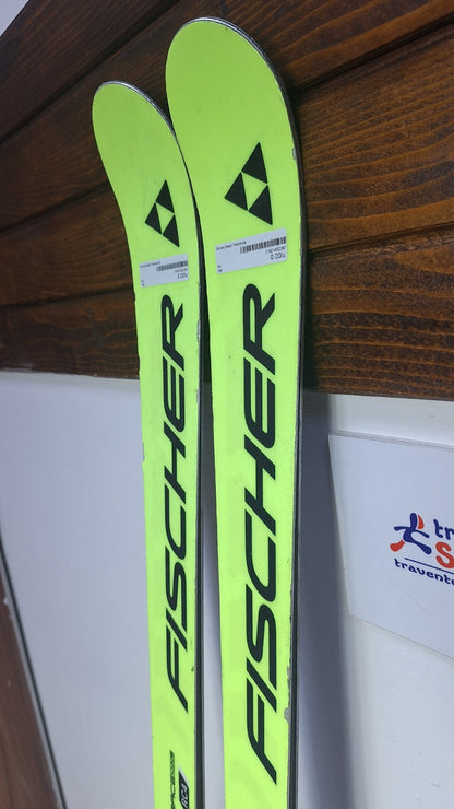 Sci Fischer RC4 WC GS 158 cm + Attacchi Fischer Z13 Sport invernali Divertimento sulla neve