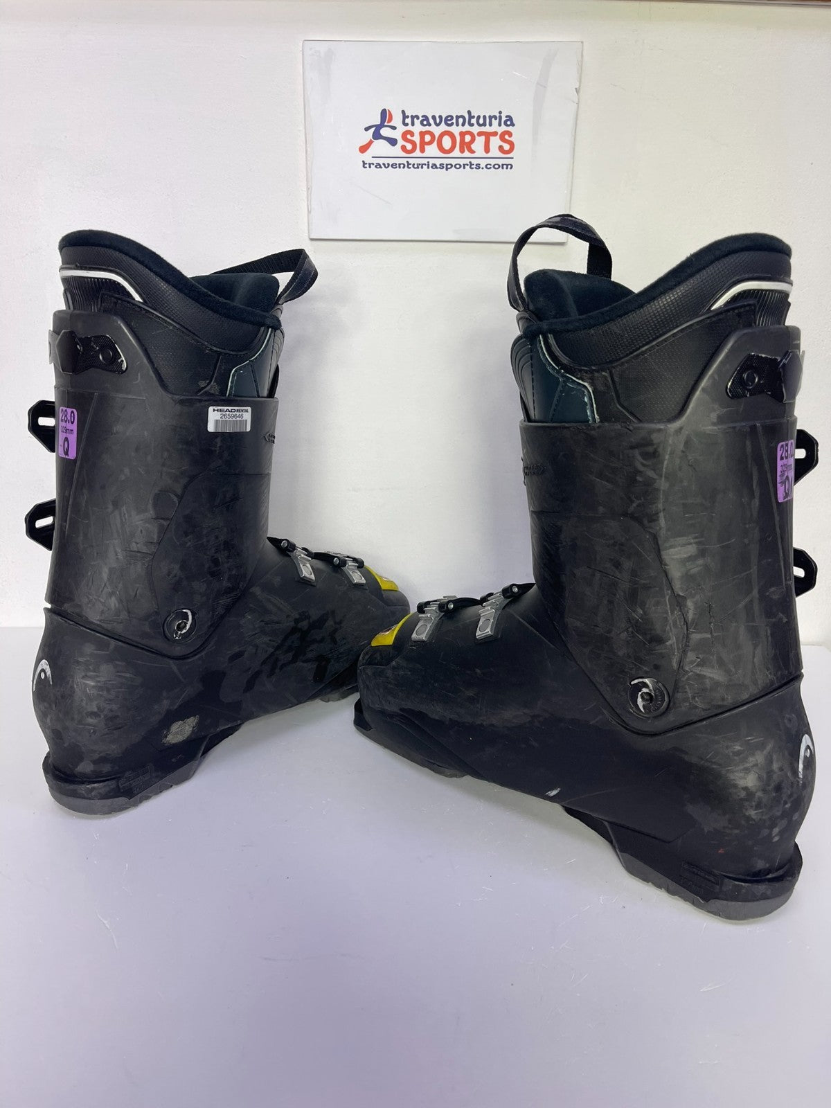 Chaussures de ski HEAD Next Edge B.Y.S. 80R (EU 43 1/2; UK 9 1/4; Mondo 280) Plaisirs d'hiver