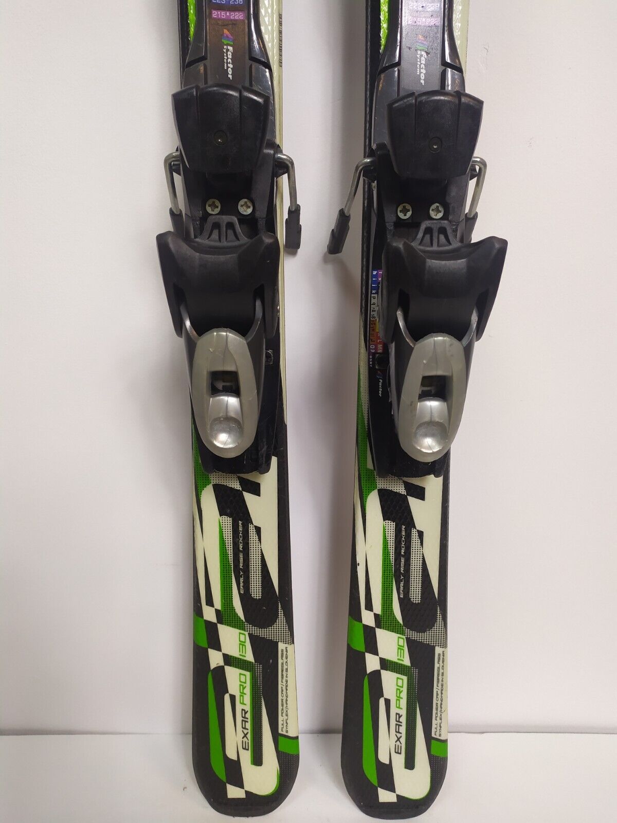 Elan Exar Pro 130 cm Ski + Elan ESP 7.5 Bindungen Sport Schnee Winterspaß