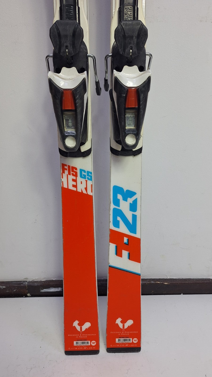 Rossignol Hero FIS GS  175 cm Ski + Rossignol 12 Bindings Winter Fun Snow