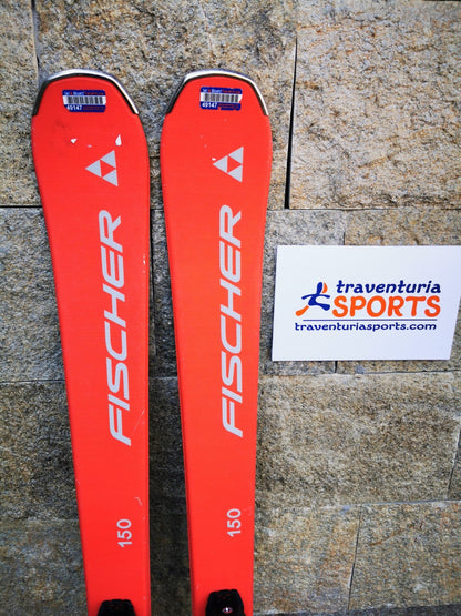 Fischer RC One X 150cm  Ski + Fischer RS 9 Bindings Adventure Winter Sport