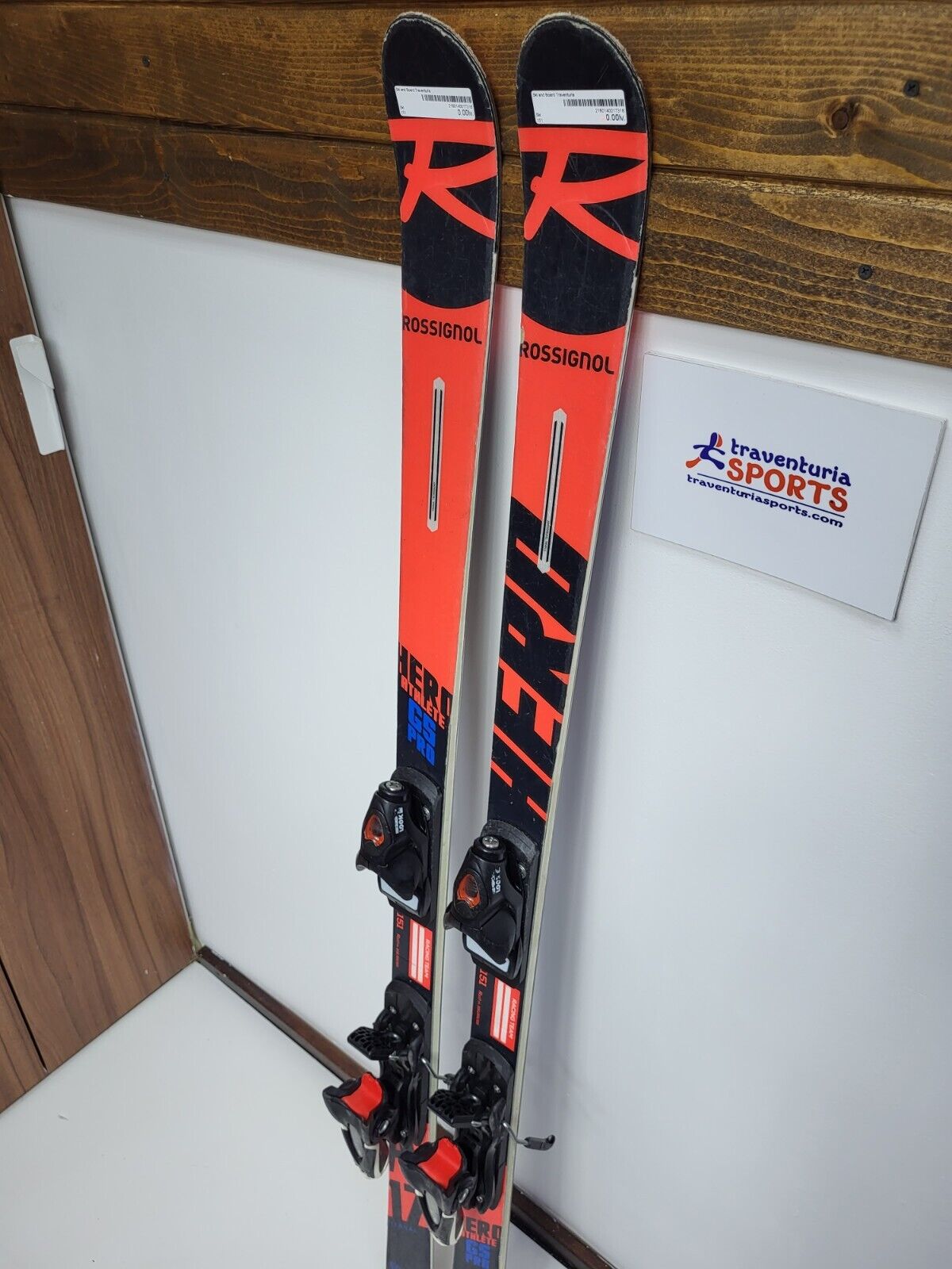 Rossignol Hero Athlete GS Pro 151 cm Ski + Look 10 Bindings Winter Fun Snow