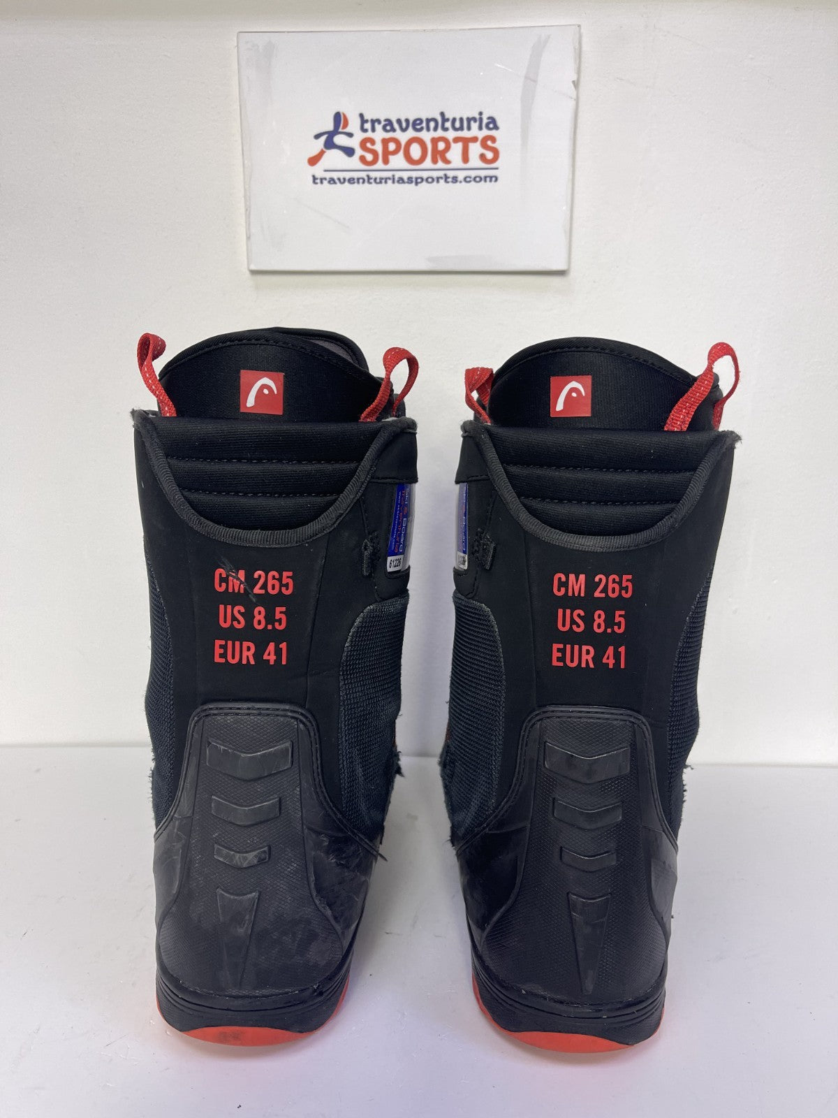 Bottes de snowboard HEAD 600 4D BOA  (EU 41 1/3 ; UK 7 1/2 ; Mondo 265) Hiver
