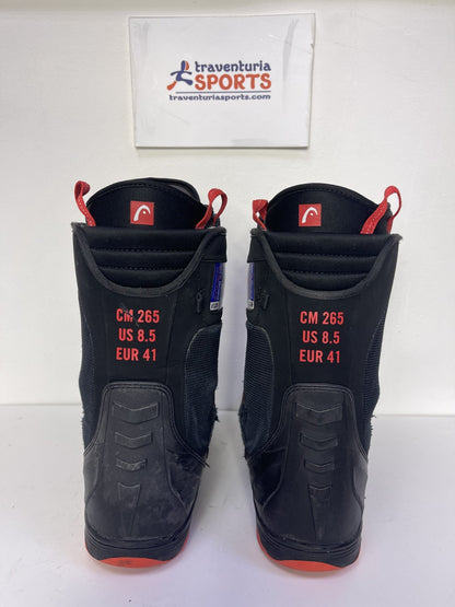 Bottes de snowboard HEAD 600 4D BOA  (EU 41 1/3 ; UK 7 1/2 ; Mondo 265) Hiver