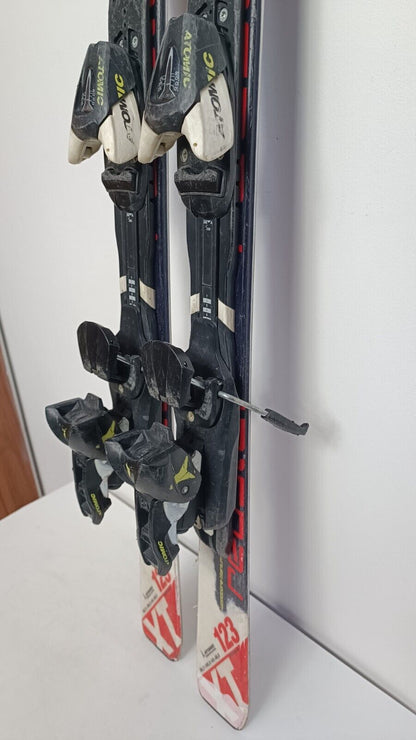 Atomic Redster XT 123cm Ski + Atomic 7.5 Bindungen Wintersport