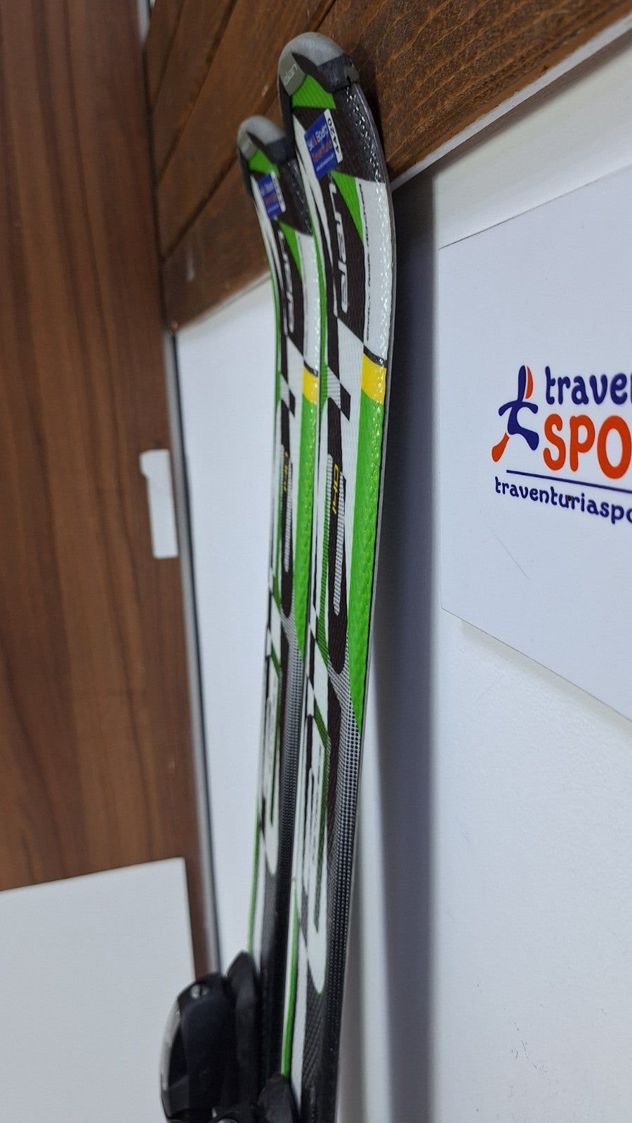 Elan Exar Pro 140 cm Ski + Fixations Elan ESP 7.5 Sport Neige Plaisir hivernal Aventure