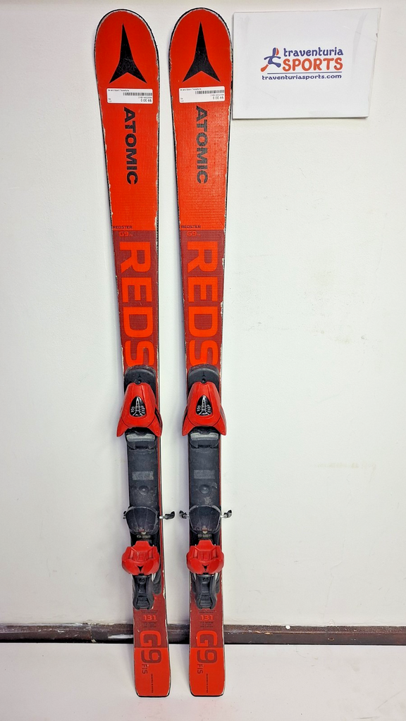 Atomic Redster G9 FIS Junior GS  131 cm Skis + Atomic 10  Bindings Winter Sport