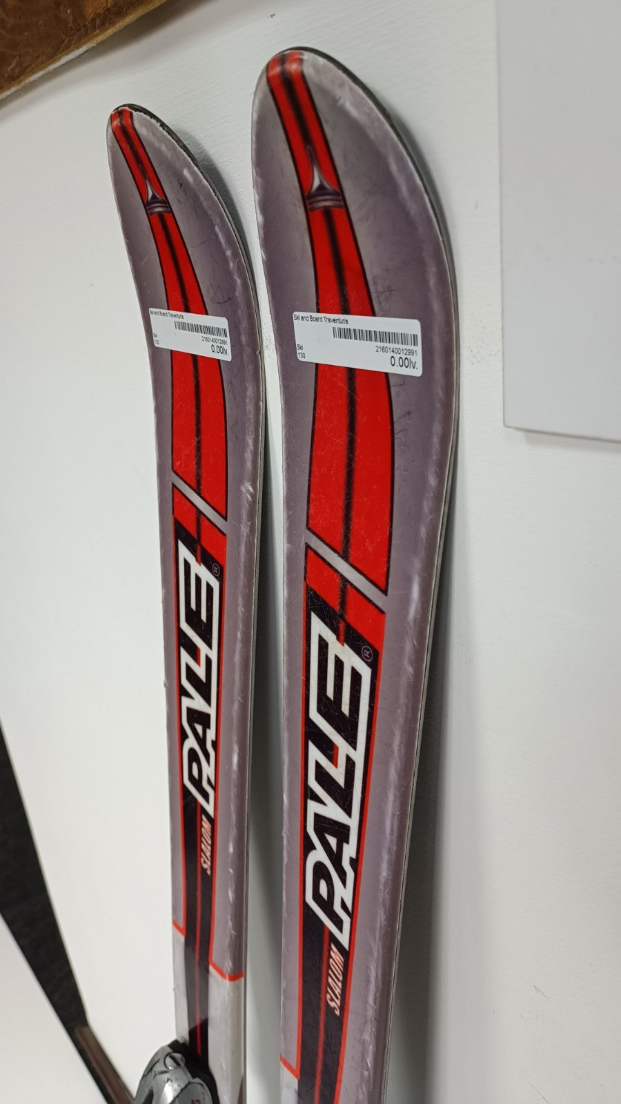 Pale Slalom 130 cm Ski + Tyrolia 4.5 Bindungen Winterspaß Schnee