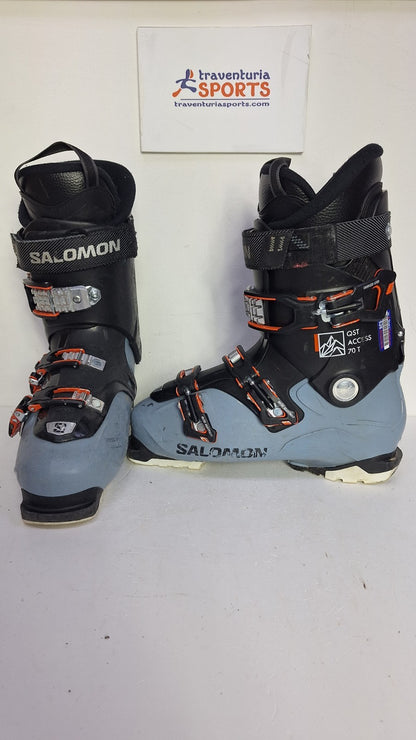 Bottes de ski Salomon QST Access 70T   (EU 44 1/3; UK 10; Mondo 285) Plaisir hivernal sur neige