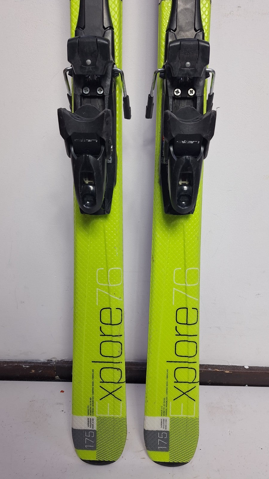 Elan Explore eRise 76  175 Ski + Elan ESP 10  Bindings Winter Adventure Outdoor