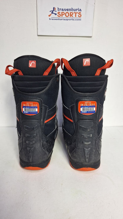 HEAD 500 4D BOA Snowboard Boots (Size US 9; EU 41.5; Mondo 270) Winter Sport