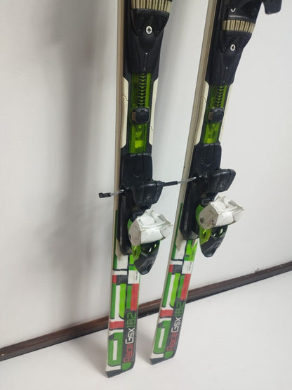 Ski Elan GSX 182 cm + fixations Elan EL 14 Hiver Loisirs Neige Aventure Sport