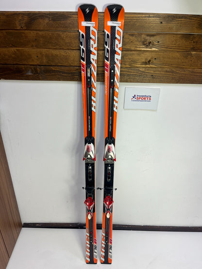 Blizzard Race GS World Cup GS 176 cm Sci + Attacchi Marker 16 Winter Fun Sport