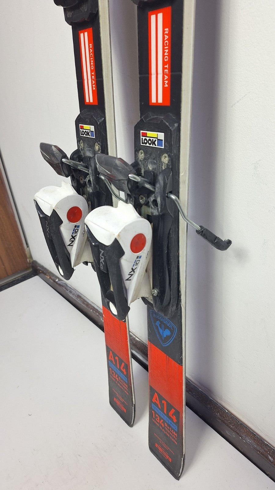 Rossignol HERO Athlete GS Pro 134 cm Ski + Look NX 10 Bindungen Wintersport Schnee