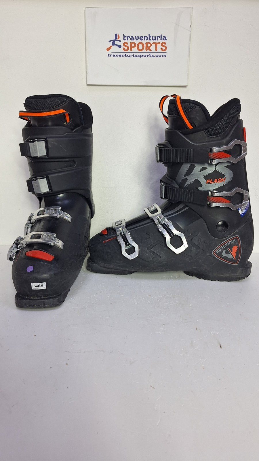 Bottes de ski Rossignol Flash IRS RTL (EU 39 2/3; UK 6 1/4; Mondo 255) Sports d'hiver