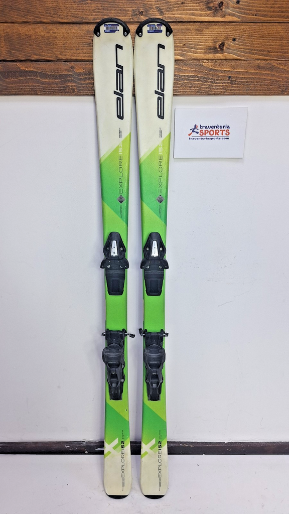 Elan Explore X 152 cm Ski (Modelljahr 2018) + Elan ESR 10 Bindungen, Wintersport, Outdoor, Schnee