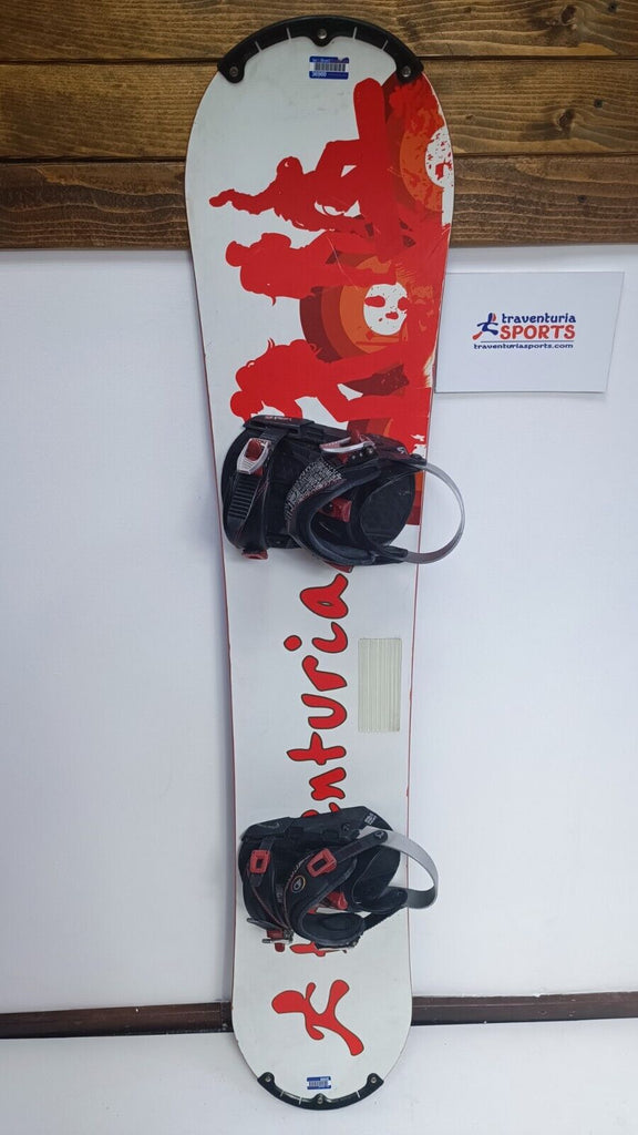 Traventuria 155cm Snowboard + Head Size M Bindings Adventure Sport