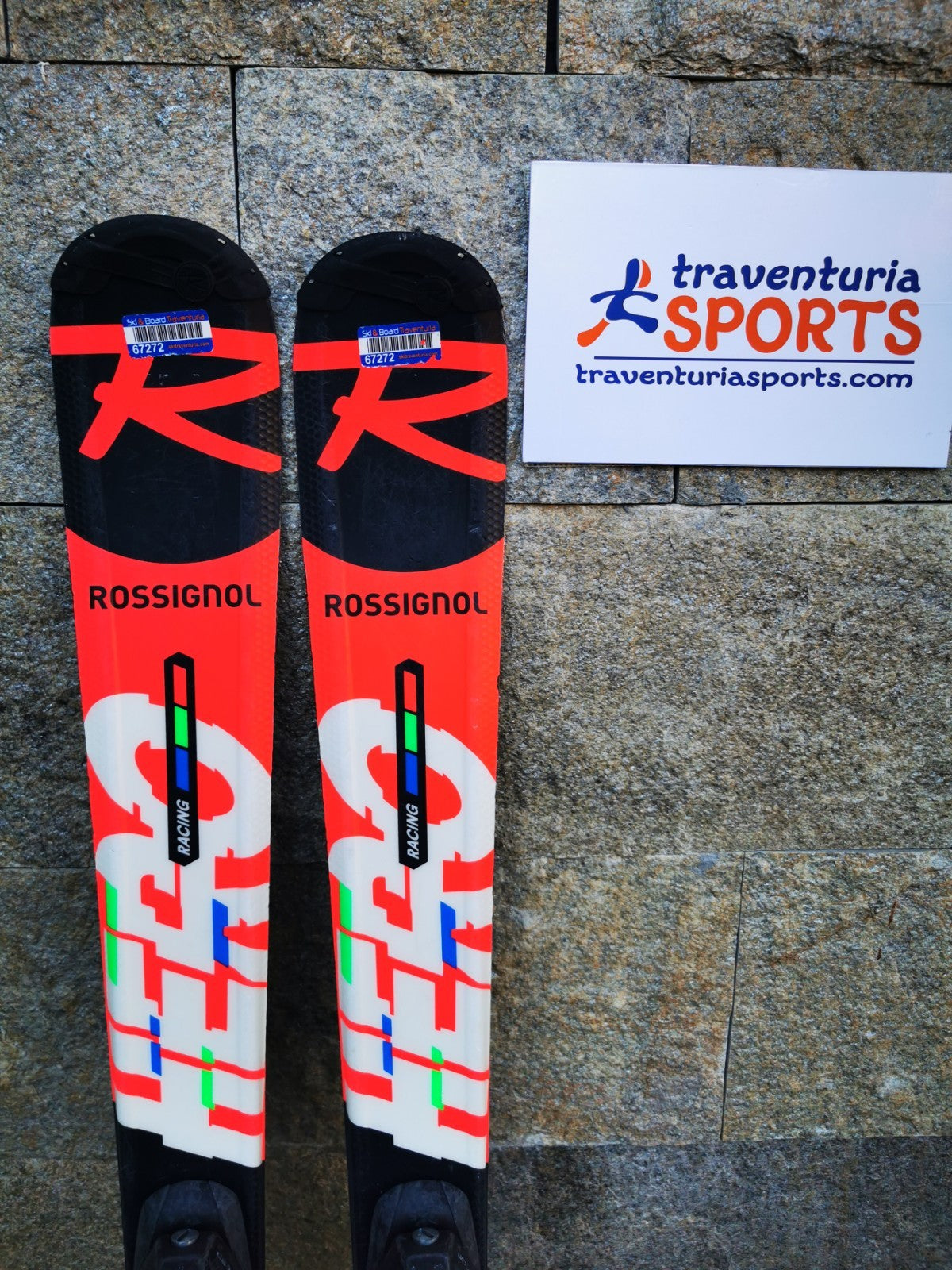 Rossignol HERO J MultiEvent  130cm  Ski + Tyrolia SP 7.5 Bindings  Winter Sport