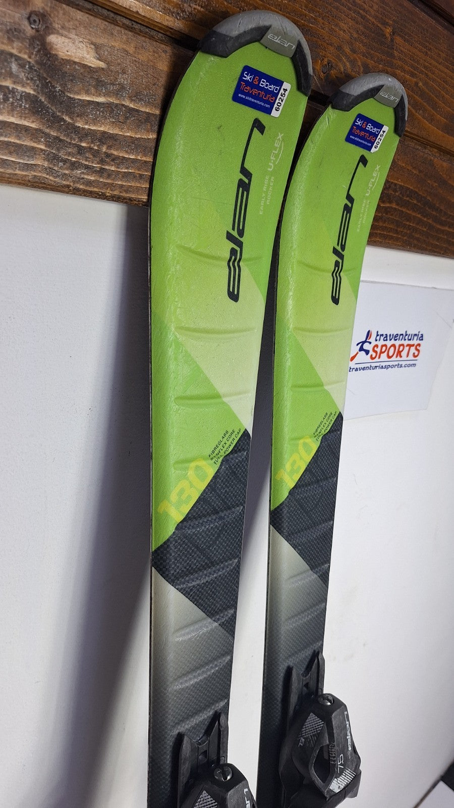 Elan Explore Pro 130 Ski + Elan 7.5 Bindings Winter Sport Fun