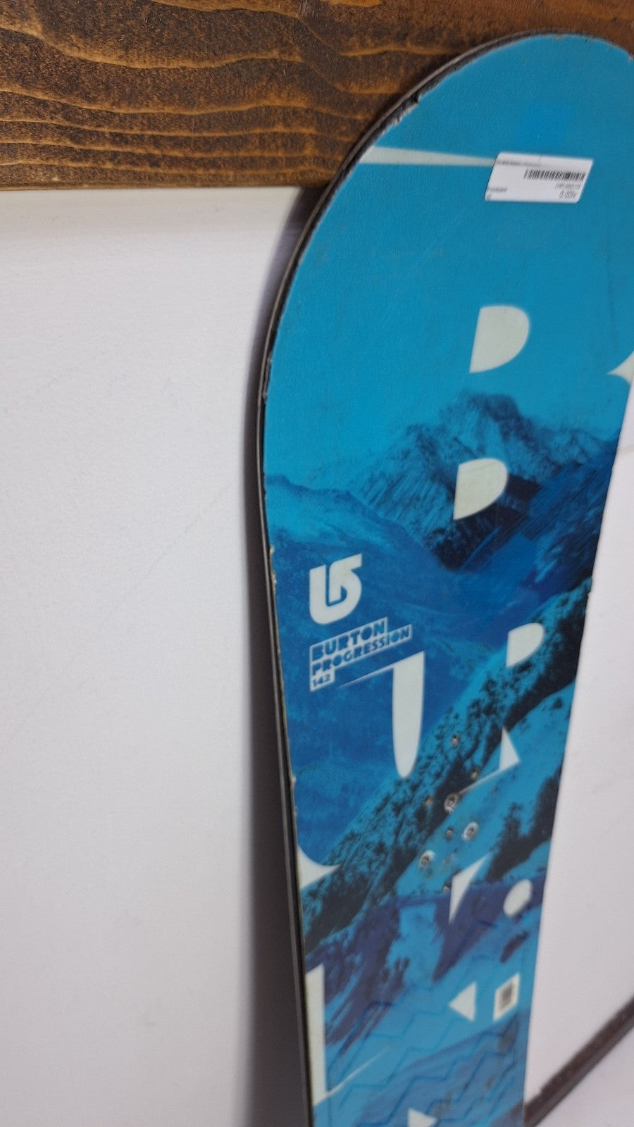 Snowboard Burton Progression 142 cm CBS Sport divertimento invernale All Mountain outdoor