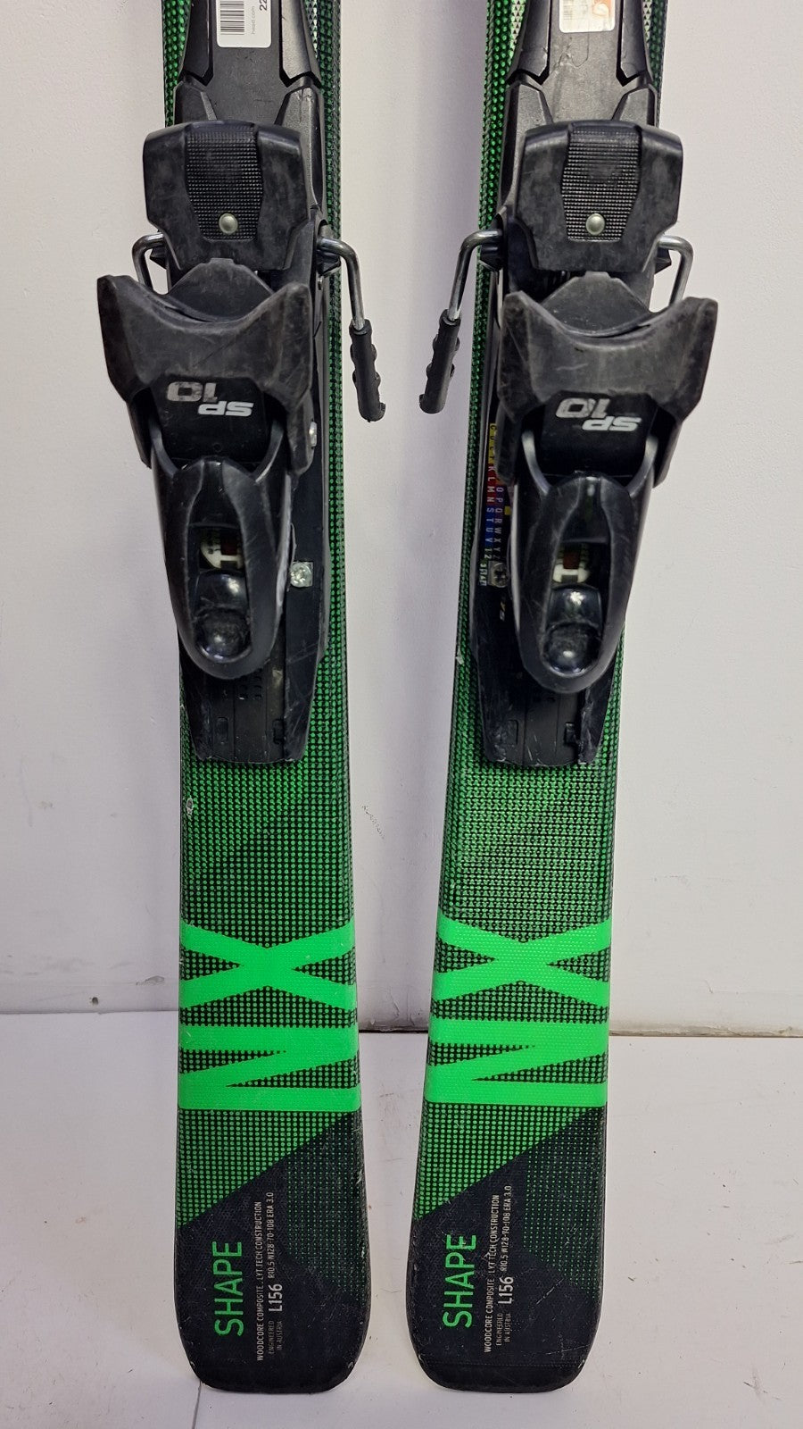 HEAD Shape NX  156cm  Ski + Tyrolia SP 10 Bindings Winter Sport Fun Snow