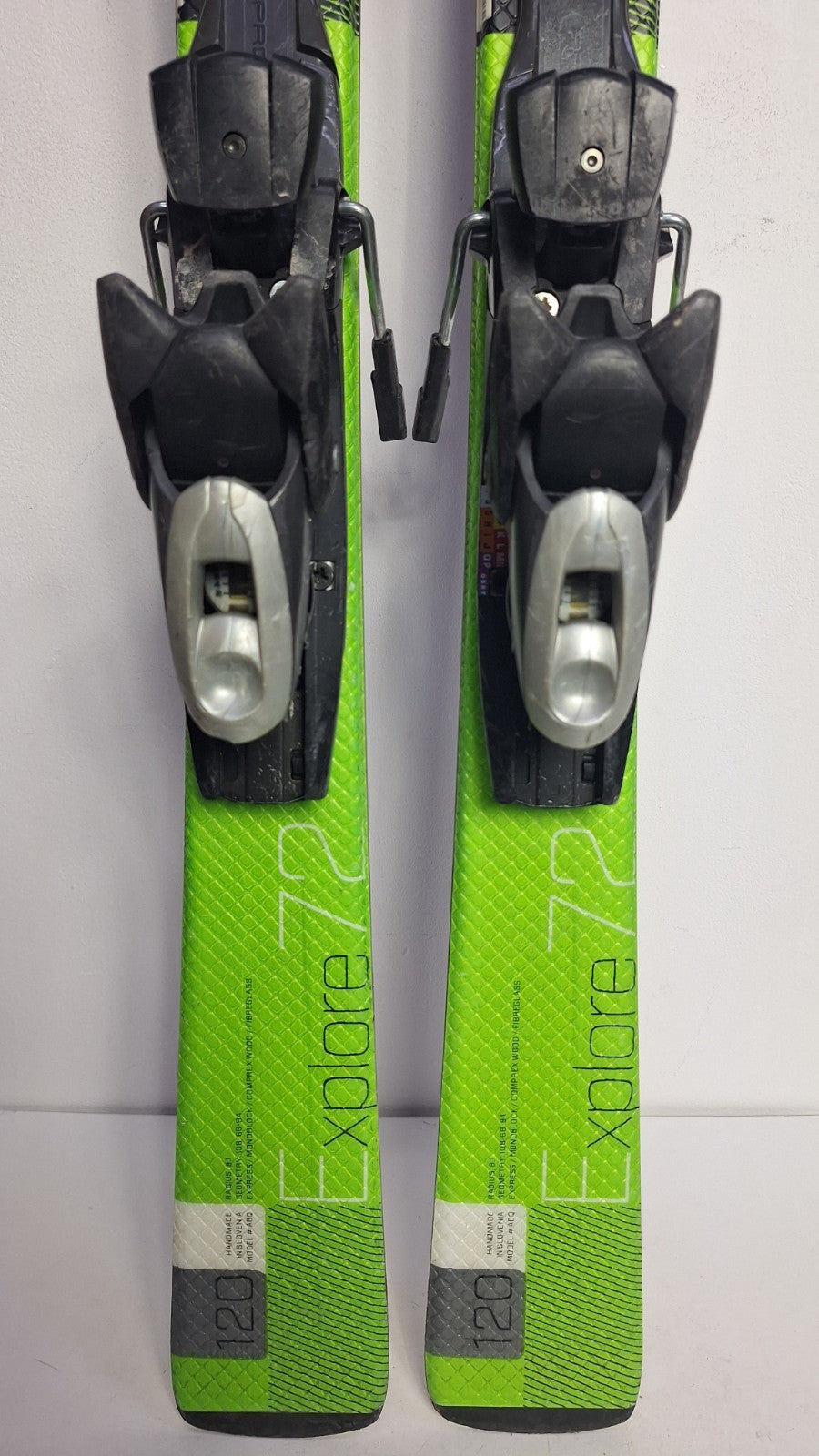 Elan eRise Explore 72 120 cm  Ski + Elan ESP 7.5 Bindings Adventure Winter Sport