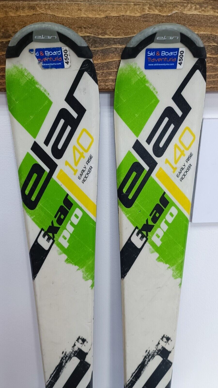 Elan Exar Pro 140 cm Ski + Elan SP 7.5 Bindungen Sport Schnee Winterspaß