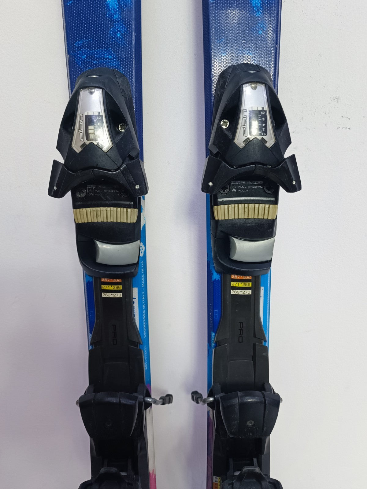 Nordica Little Belle 130 cm Ski + Fixations Elan ESP 7.5 Aventure hivernale Hiver