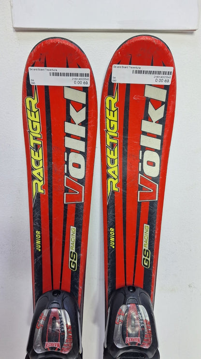 Volkl Racetiger GS 90cm Ski + Marker 4.5 Bindings Winter Sport Fun