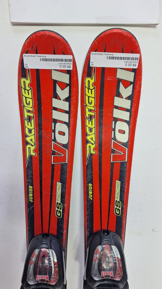 Volkl Racetiger GS 90cm Ski + Marker 4.5 Bindings Winter Sport Fun