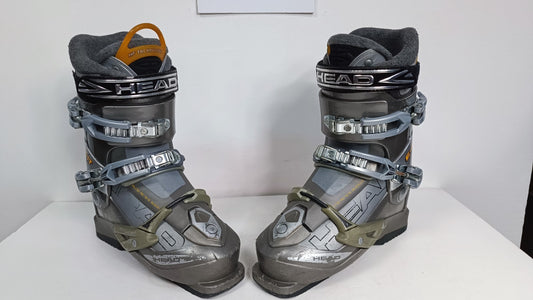 HEAD E Fit 6.0 Ski Boots (EU 39 2/3; UK 6 1/4; Mondo 255) Sport Winter Snow Fun