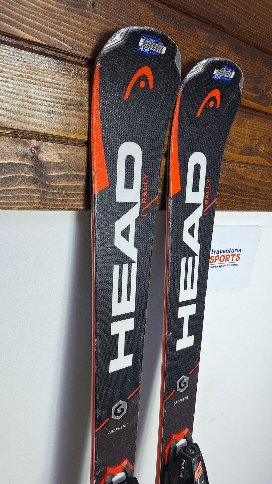 HEAD Supershape i.Rally  156cm Ski + Head PRX12  Bindings Winter Sport