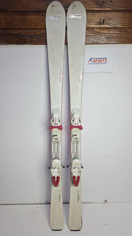 HEAD Mya 5 156cm  Ski + HEAD 10 Bindings Winter Sport Fun Snow