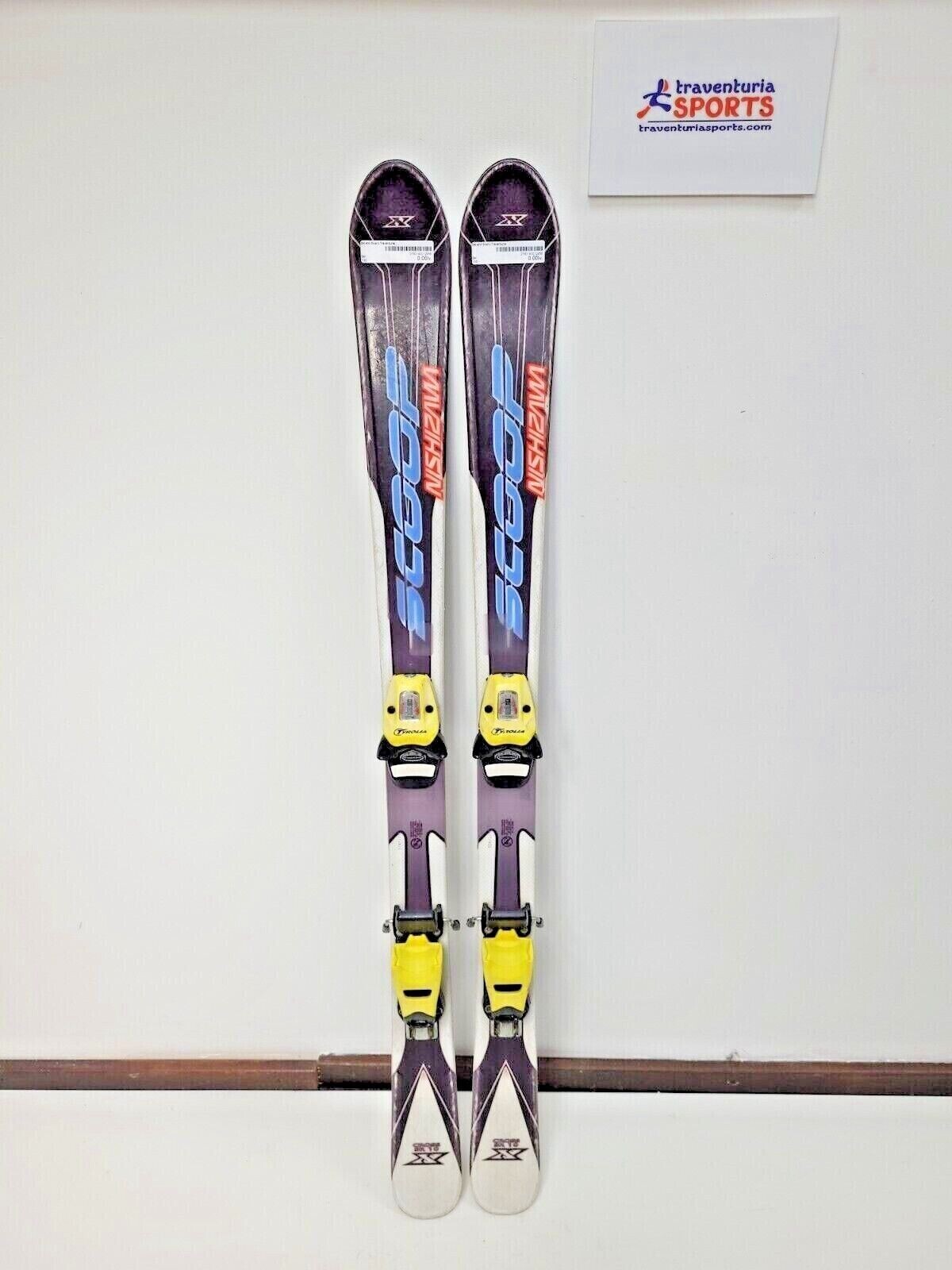 Scoop Cross Nishizama SR 10 130 cm Ski + Tyrolia SL 4.5 Bindungen Winter Fun Snow