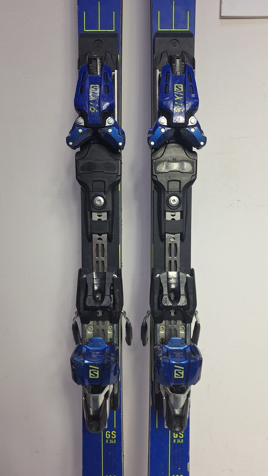 Sci Salomon S/Race Pro 24 GS Race 183 cm + Attacchi Salomon X16 LAB Sport Invernali
