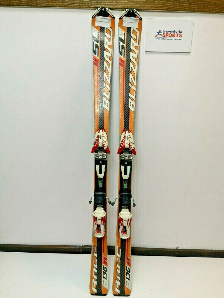 Blizzard Race SL 136 cm Ski + Marker Comp 10 Bindings Winter Fun Sport Adventure