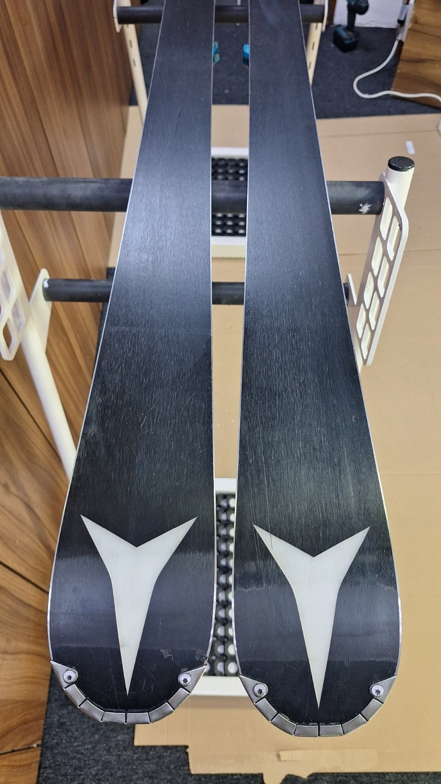 Atomic Redster Doubledeck GS 178 cm Skis + Atomic 12 Bindings Winter
