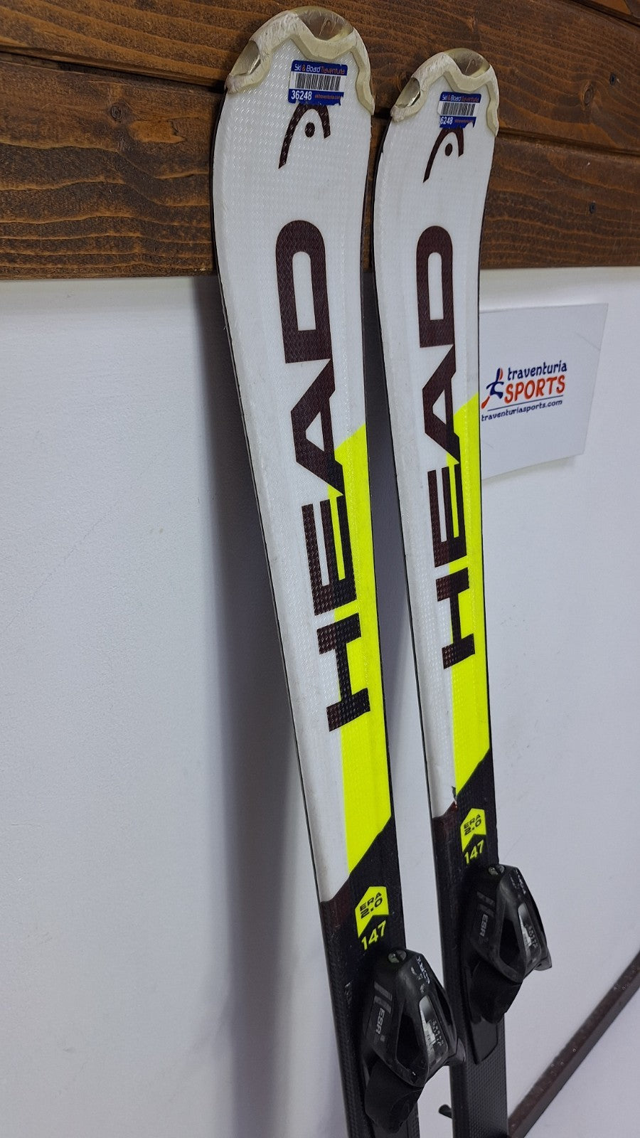 HEAD SupershapeTeam R SLR cm Ski + Elan ESR10 Bindungen Wintersport-Spaß