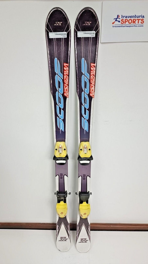Scoop Cross Nishizama SR 10 130 cm Ski + Tyrolia SL 4.5 Bindings Winter Fun Snow