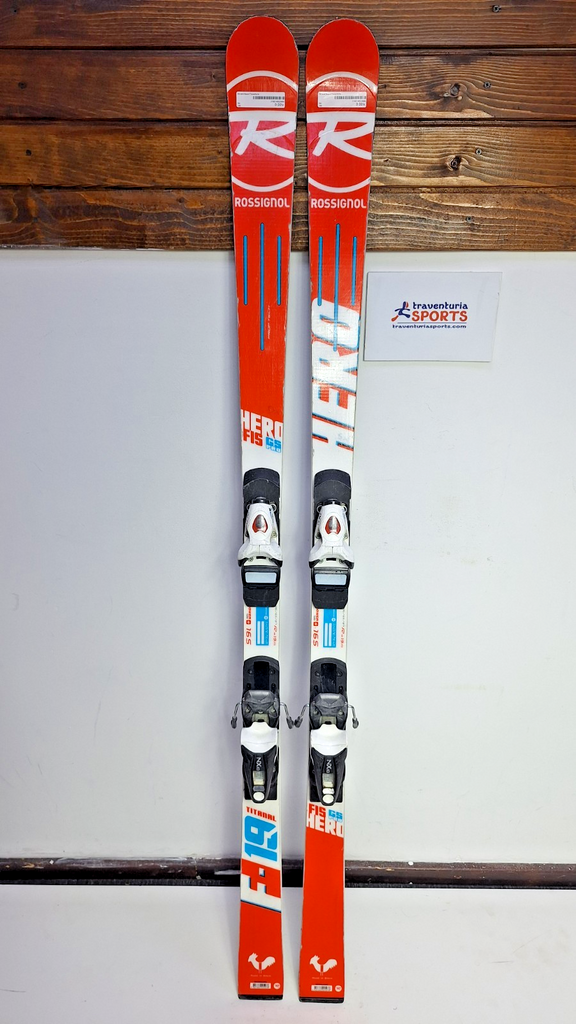 Rossignol Hero FIS GS  165 cm Ski + Look NX10 Bindings Winter Fun Snow Sport