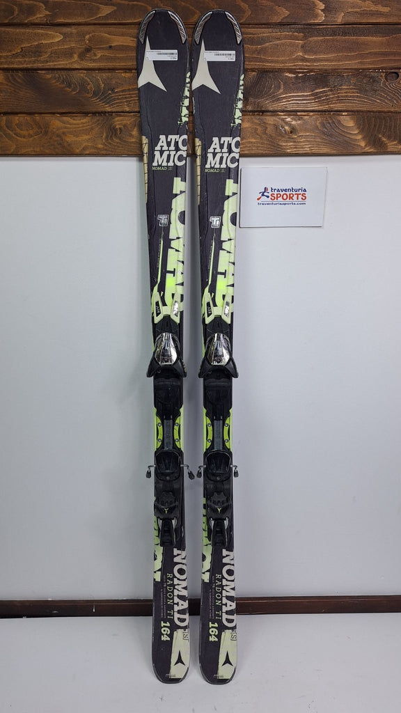 Atomic Nomad Radon Ti 164cm Ski + Atomic 12 Bindings Winter Sport