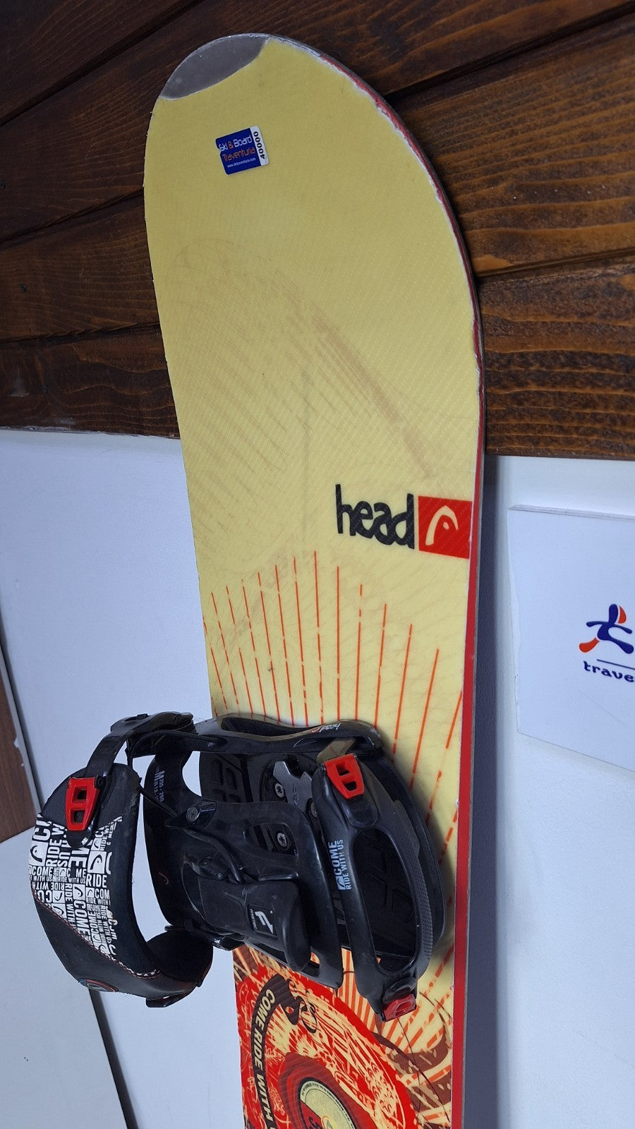 Snowboard HEAD Rocka 4D 159 cm + fixations HEEAD M - plaisir des sports d’hiver