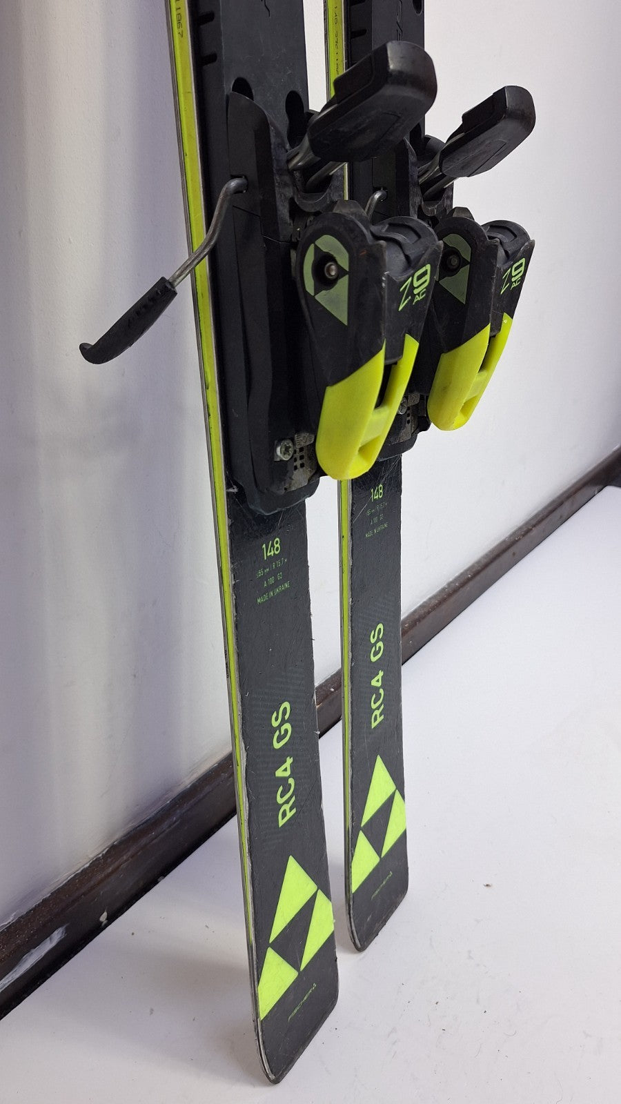 Fischer RC4 GS 148cm Ski + Fischer 9 Bindungen Wintersport