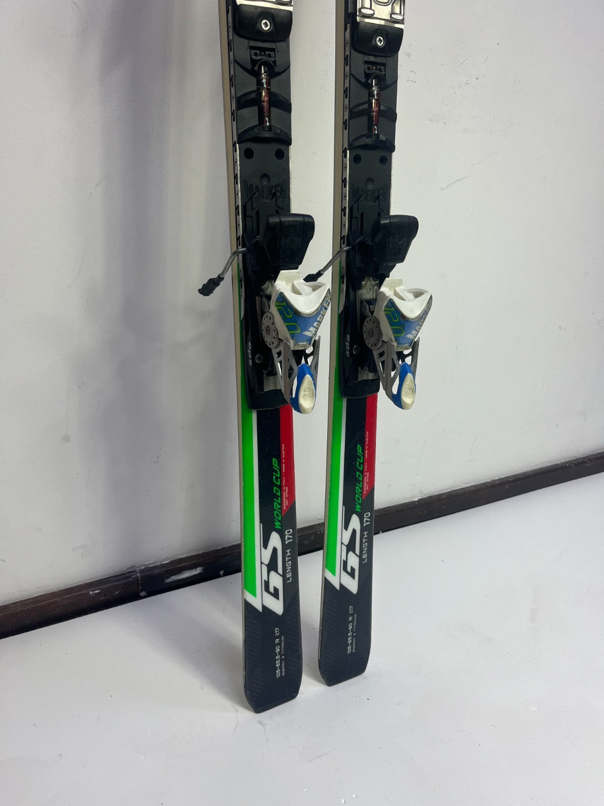 Nordica Dobermann World Cup GS 170 cm Ski + Marker 12  Bindings Snow Sport