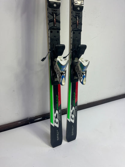 Nordica Dobermann World Cup GS 170 cm Ski + Marker 12  Bindings Snow Sport