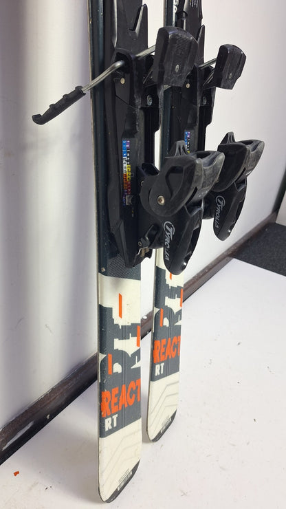 Rossignol React RT Carbon 156 cm Ski + Elan ESR 10 Bindings Winter Adventure