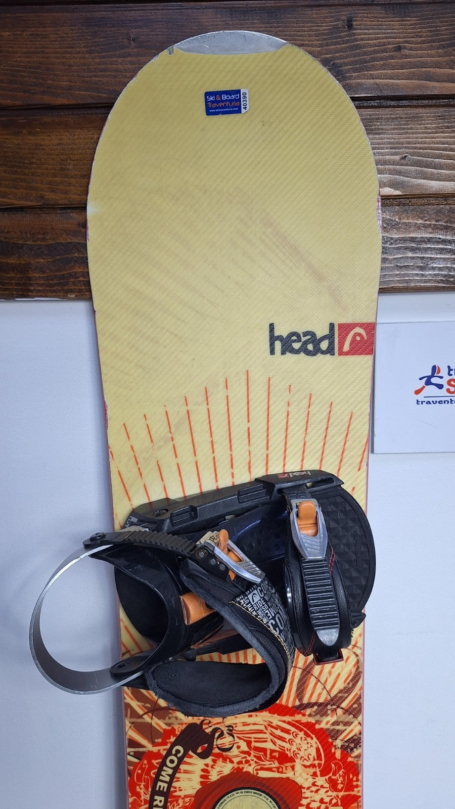 HEAD Rocka 4D 159 cm Snowboard + HEAD Rental L Bindings Winter Sport Fun Outdoor